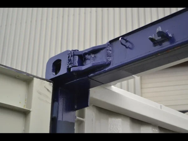 Open Top Container Buckle 20′ HC Open Top Container - metalHaus Containers llc