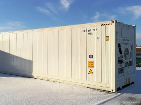 Used Reefer Container Used 40ft High Cube Reefer Container - metalHaus Containers llc